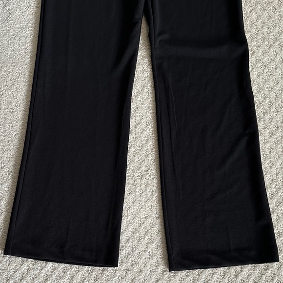 Bebe Knit Crepe Front Cutout Jumpsuit Black/White M Edgy Sexy Date Night Party - Picture 6 of 16